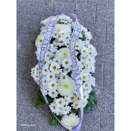 Aranjament Funerar cu Crizanteme F143